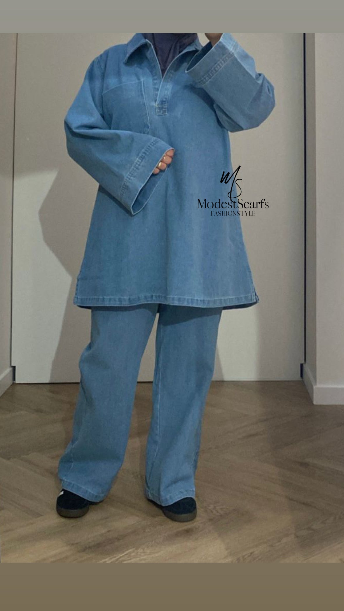 DENIM TWINSET