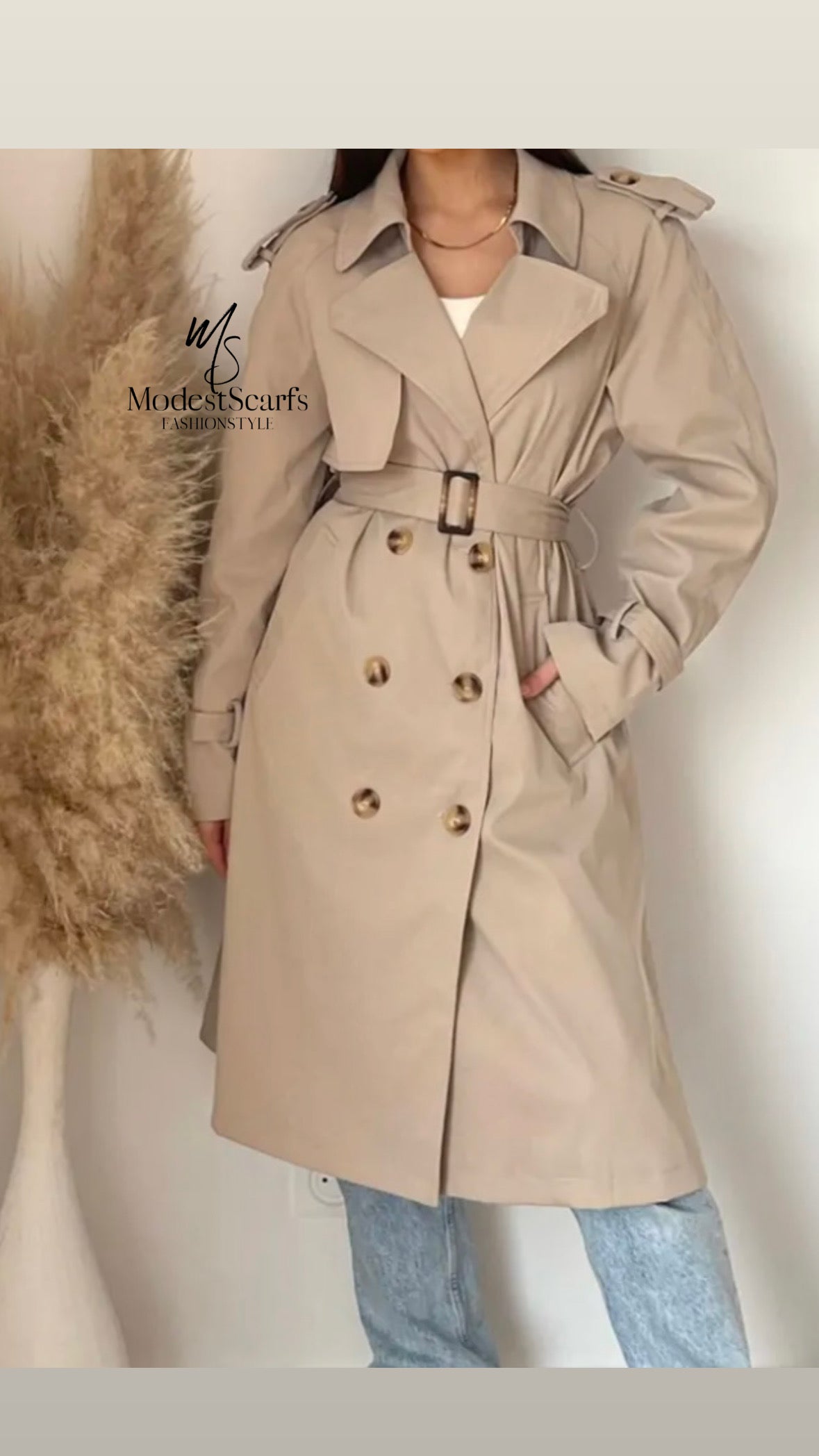 TRENCH COAT LINAT