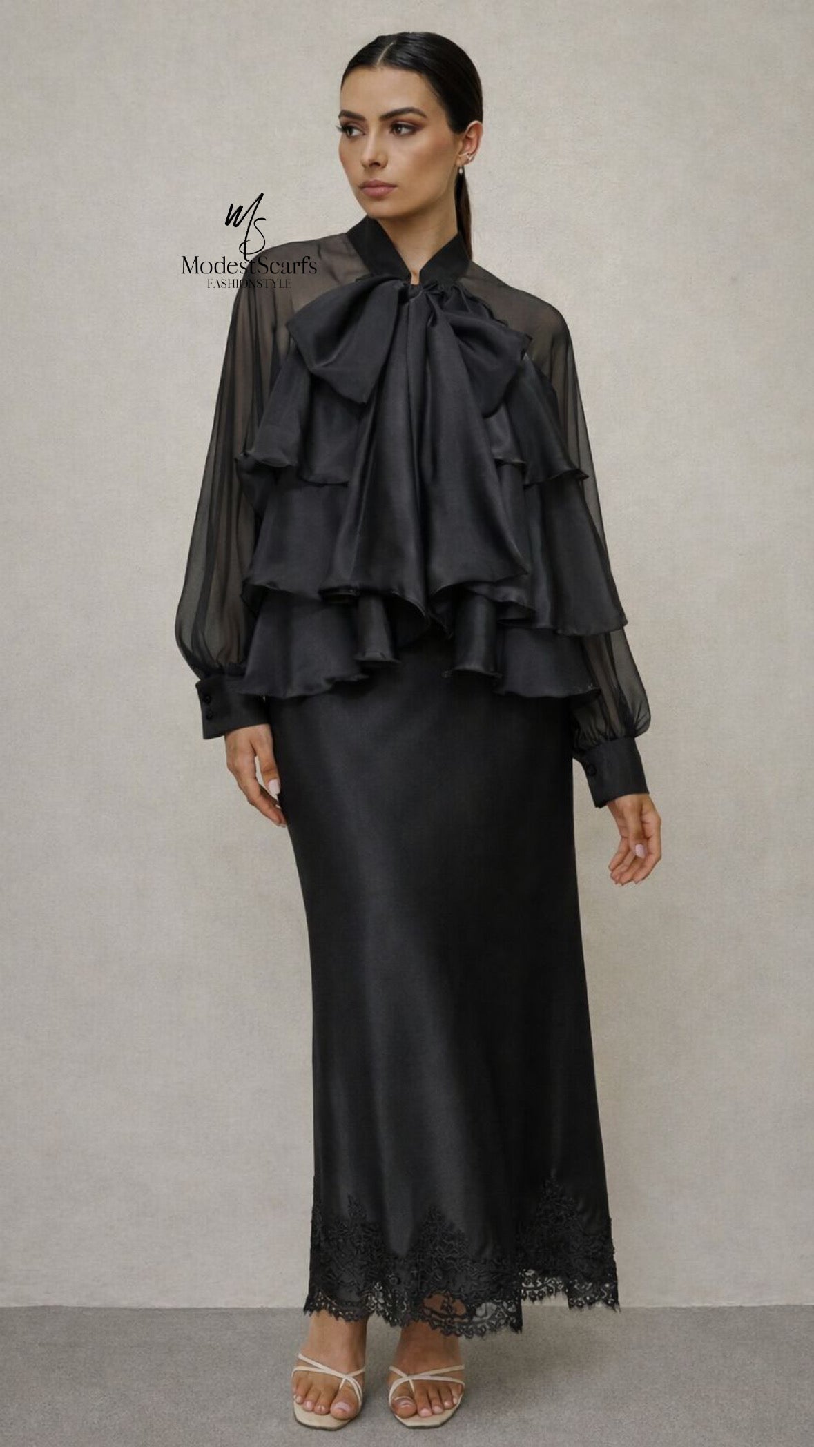 SERENE SATIN ROK