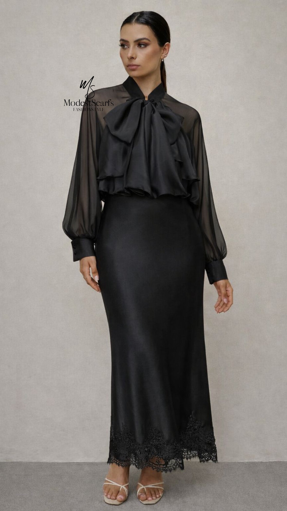 SERENE SATIN ROK