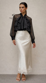 SERENE SATIN ROK
