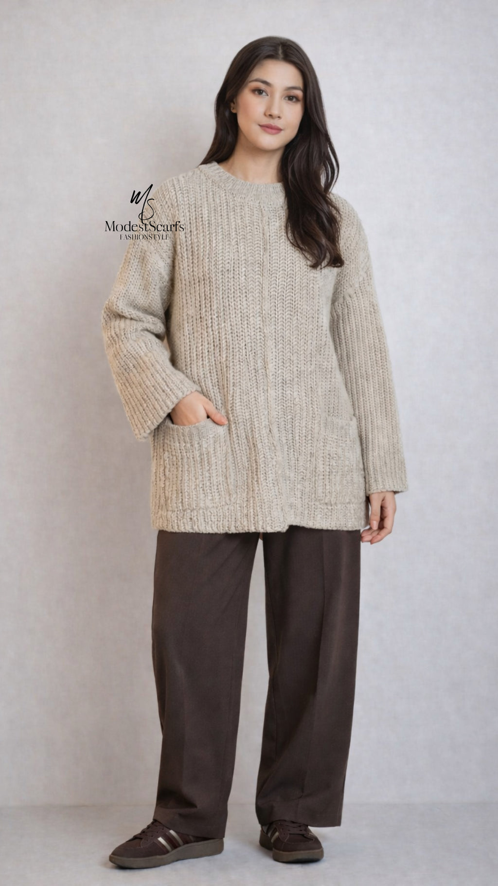 SARA OVERSIZED TRUI