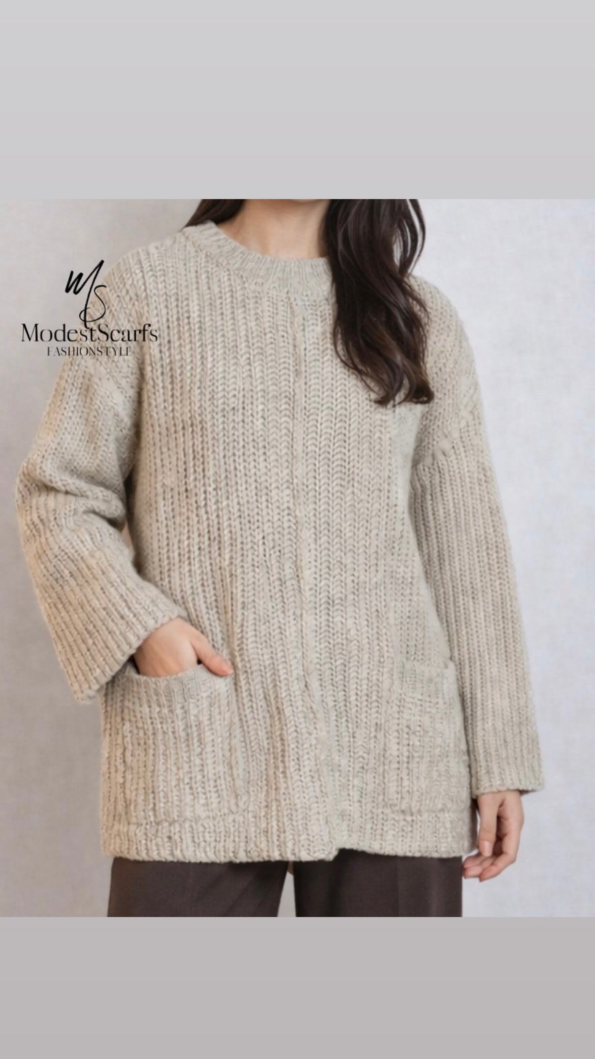 SARA OVERSIZED TRUI