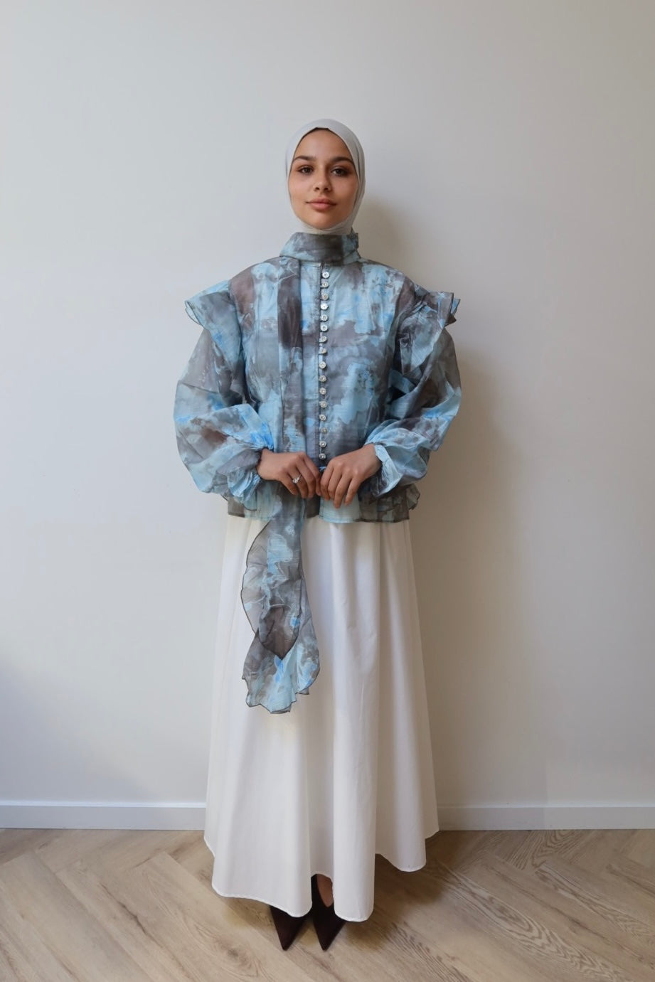 Mila Ruffle Blouse